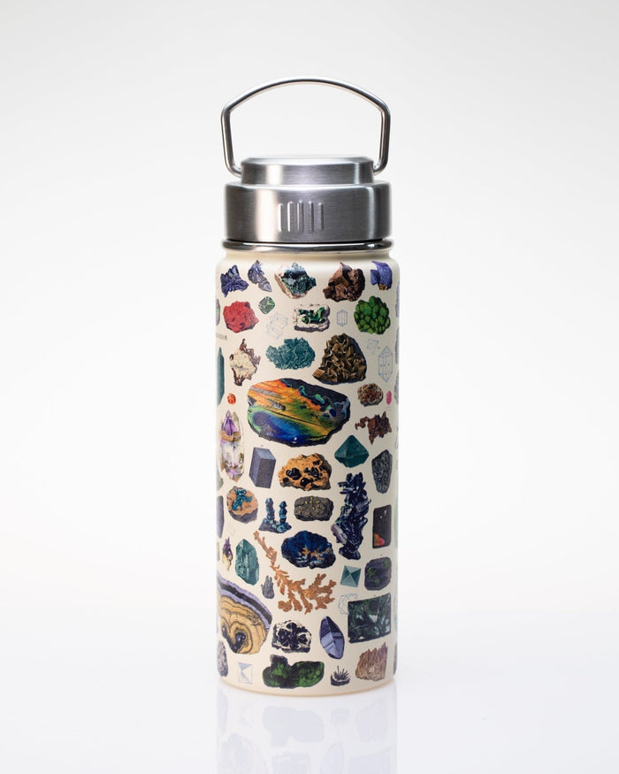 Gems & Minerals 18 oz Steel Bottle Cognitive Surplus