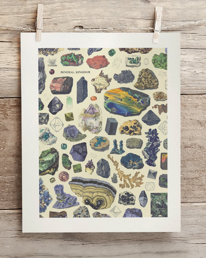Gems & Minerals Museum Print Cognitive Surplus