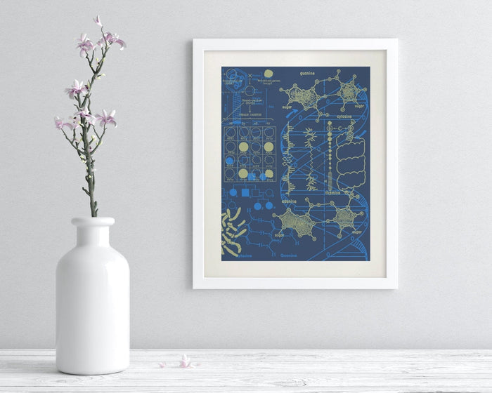 Genetics: DNA Museum Print Cognitive Surplus