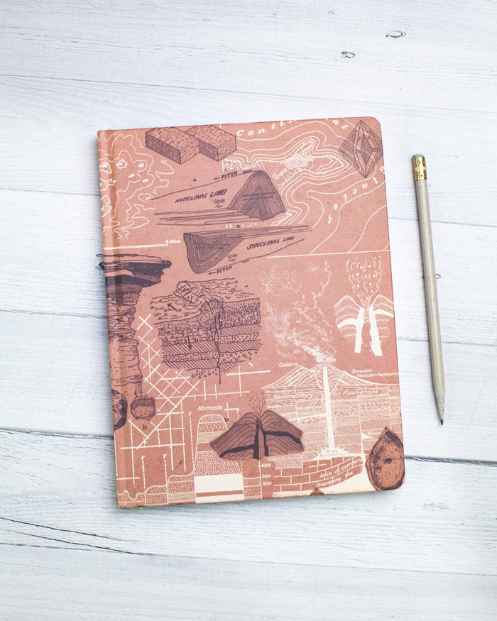 Geology Hardcover - Dot Grid Cognitive Surplus