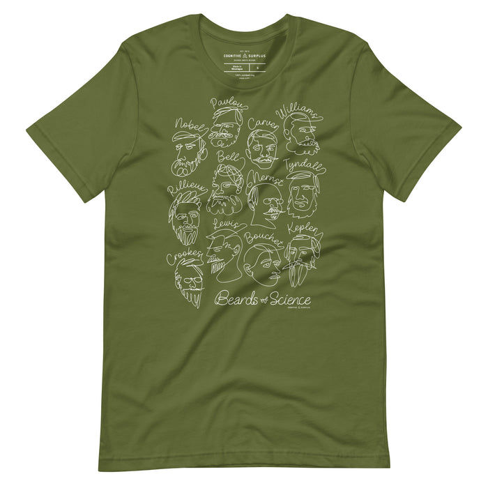 Great Beards of Science Graphic Tee