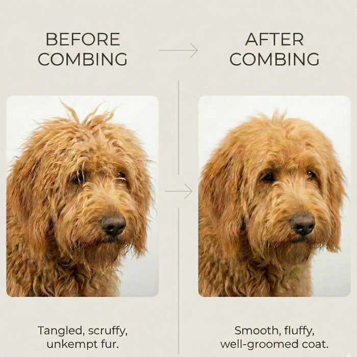 Greyhound Metal Comb for Dogs
