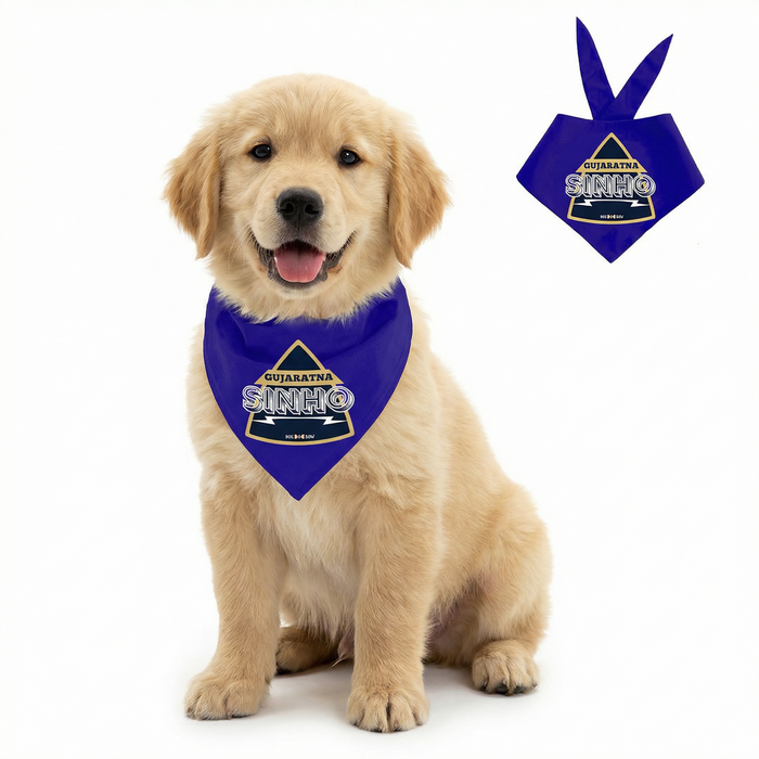 Gujaratna Sinho Pet Bandana