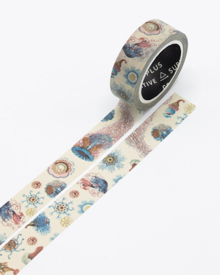 Haeckel Jellyfish Washi Tape Cognitive Surplus