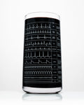 Heartbeat Drinking Glass