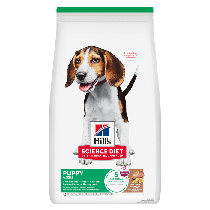 Hill's Science Diet Puppy Lamb Meal & Brown Rice Recipe Dry Dog Food
