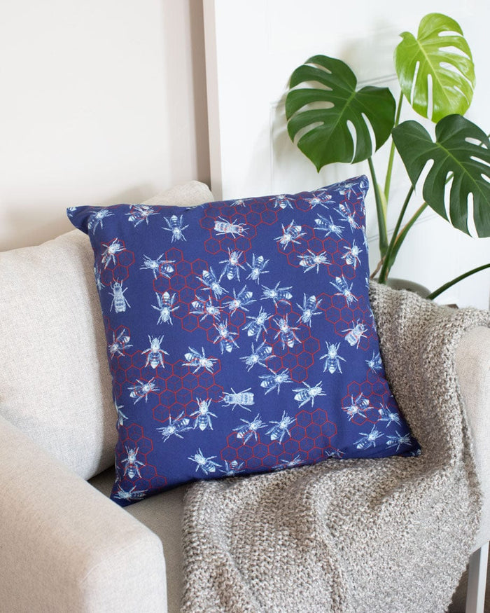 Honey Bee Pillow Cover Cognitive Surplus