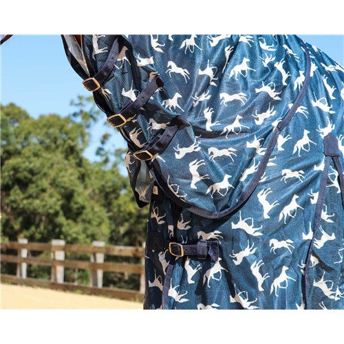 Horsemaster Fly Mesh Combo - Wanneroo Stock Feeders