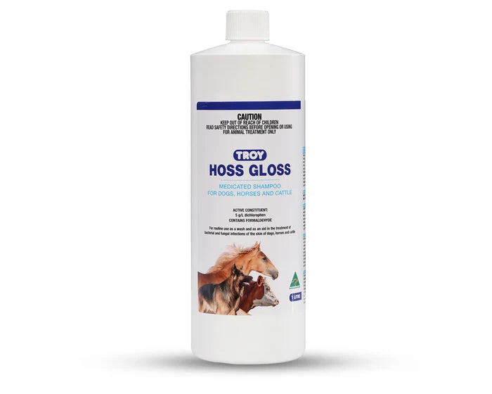 Hoss Gloss Medicated Wash - Wanneroo Stock Feeders