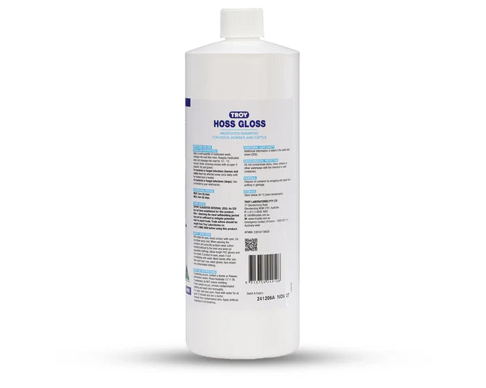 Hoss Gloss Medicated Wash - Wanneroo Stock Feeders
