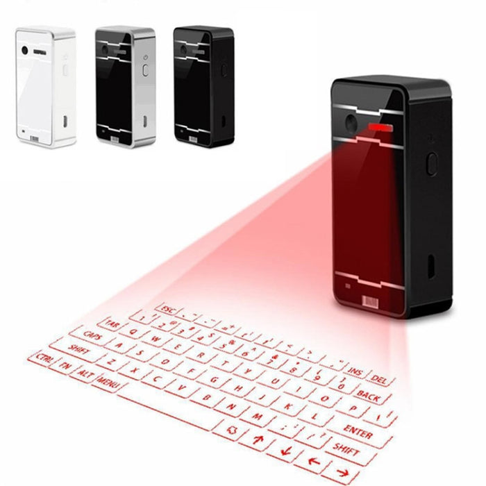 JHP Portable Laser Keyboard Mouse Wireless Bluetooth Projection Speaker