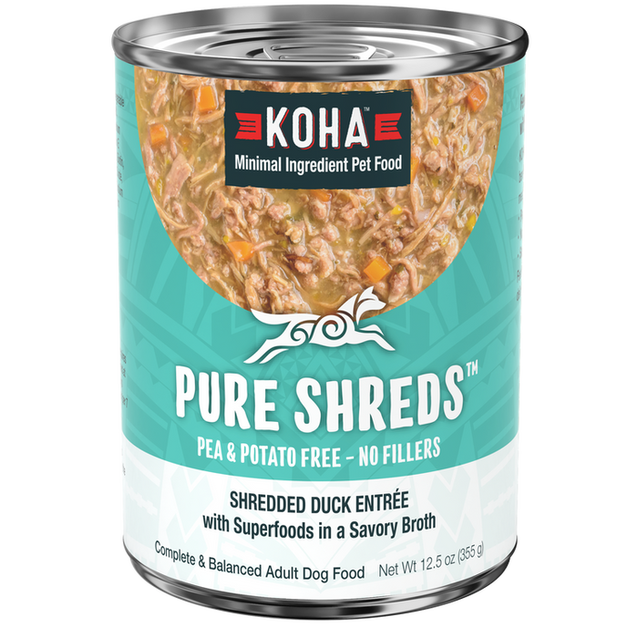 Koha Pure Shreds Shredded Duck Entrée for Dogs