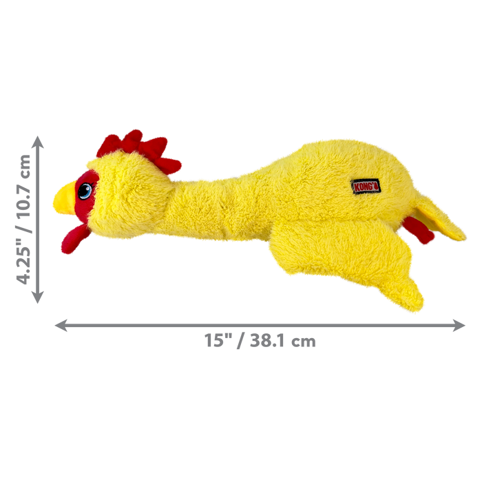 KONG Scruffs Chicken Dog Toy