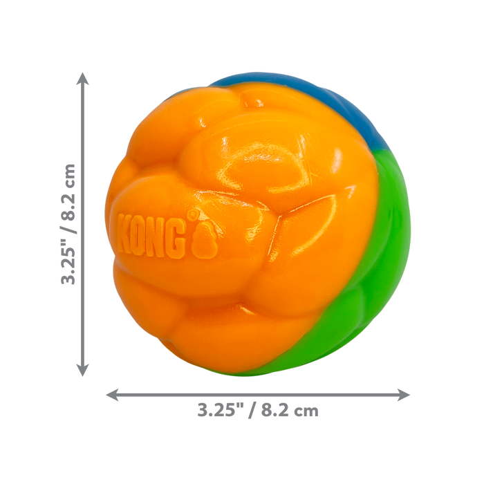 KONG Twistz High-Viz Ball Dog Toy