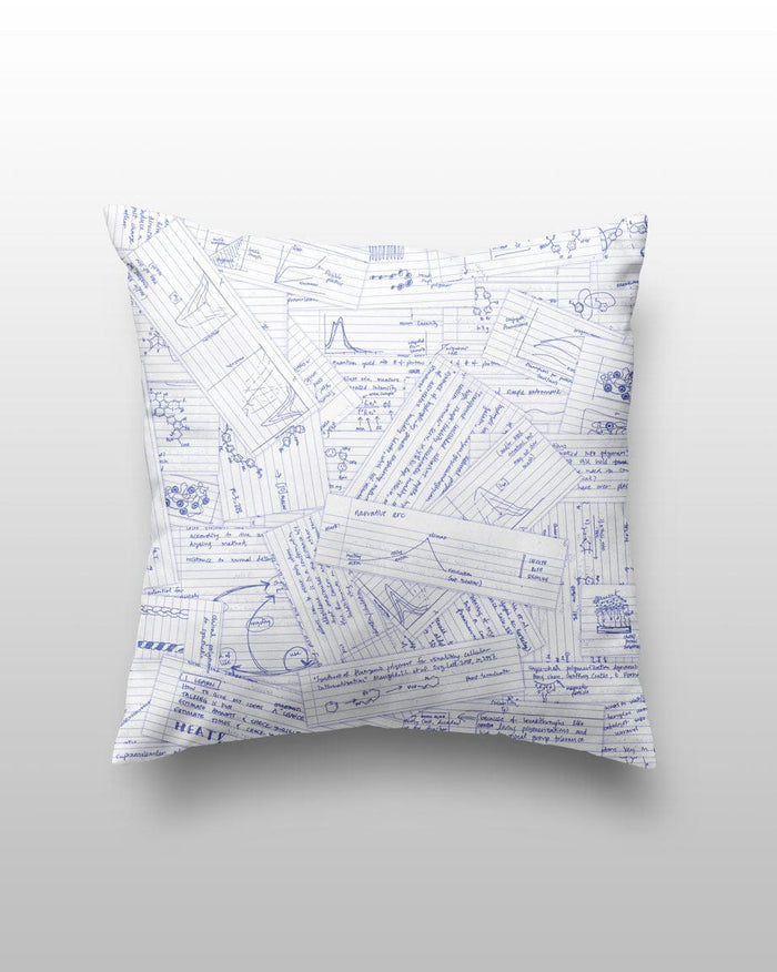 Lab Notes Pillow Cover Cognitive Surplus