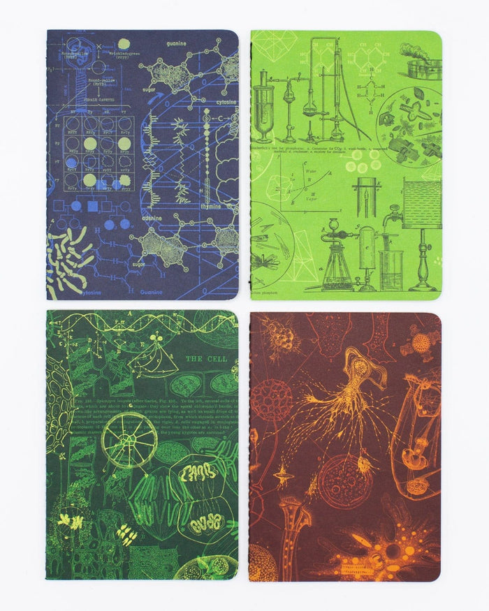 Lab Science Pocket Notebook 4-pack Cognitive Surplus