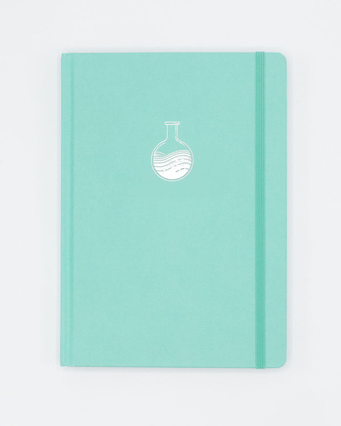 Laboratory Science A5 Hardcover Notebook - Dotted Lines