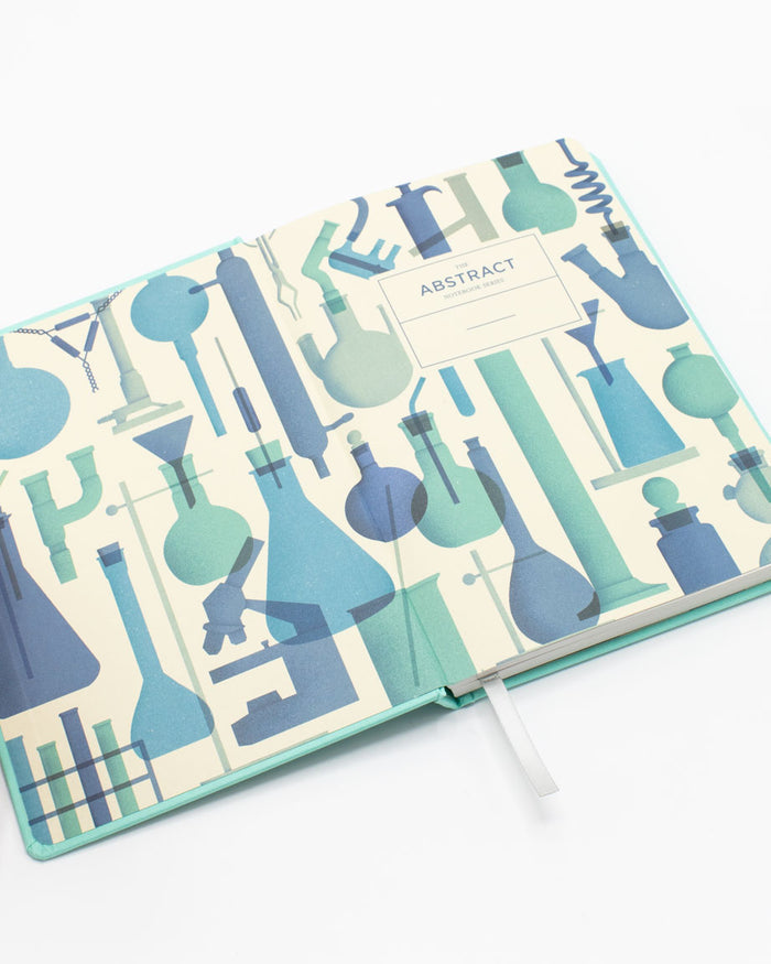 Laboratory Science A5 Hardcover Notebook - Dotted Lines