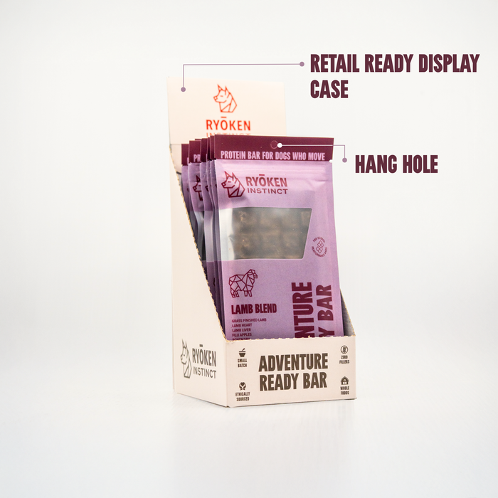 Lamb Treat & Snack Bar for Active Dogs - Energy & Recovery