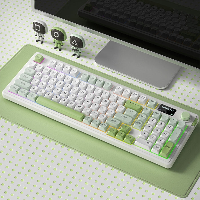 LANGTU L98 Wireless Gaming Keyboard - RGB Tri-mode Mechanical for Ultimate Performance
