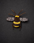 Large Earth Bumblebee Brooch Pin - Trovelore