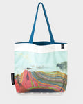 Layers of Earth Canvas Shoulder Tote