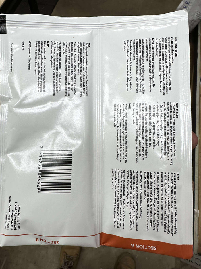 Lectade Oral Rehydrate Sachet - Wanneroo Stock Feeders