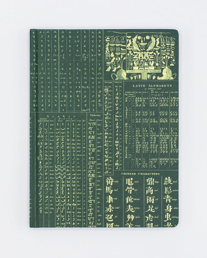Linguistics Hardcover - Lined/Grid Cognitive Surplus