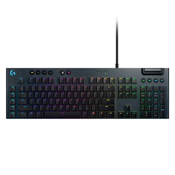 Logitech G813 Gaming Keyboard - RGB Mechanical Wired Keyboard with GL-Linear Switches