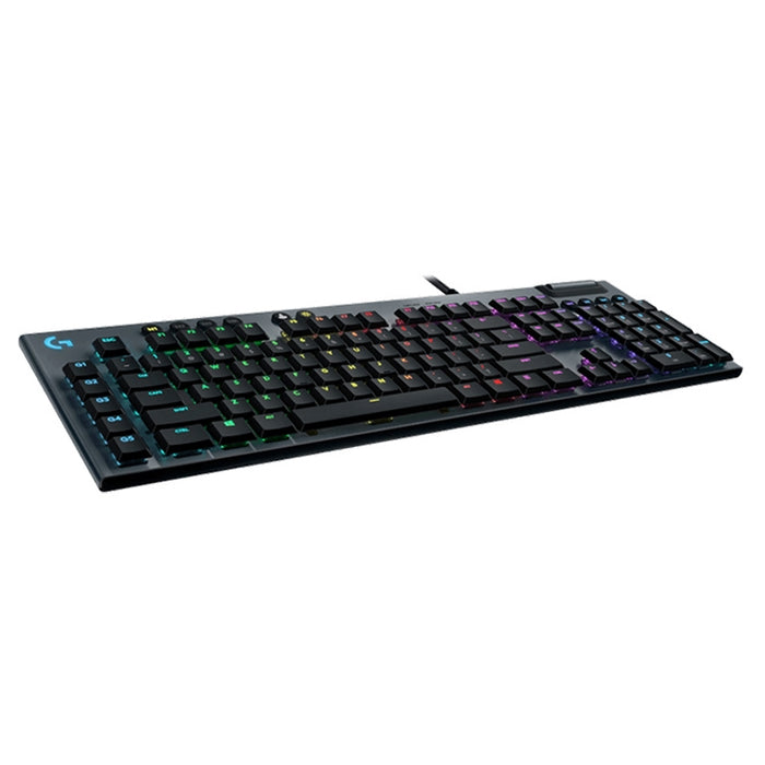 Logitech G813 Gaming Keyboard - RGB Mechanical Wired Keyboard with GL-Linear Switches
