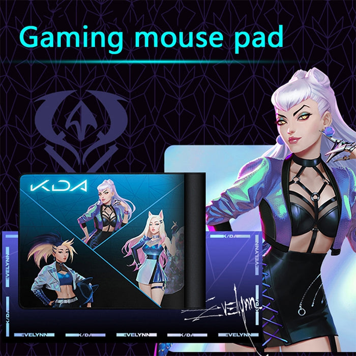 Logitech G840 Gaming Mouse Pad - KDA Design, 900x400x3mm Table Mat