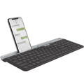 Logitech K580 Wireless Keyboard - Dual Modes Thin and Light Multi-device Keyboard with Phone Holder