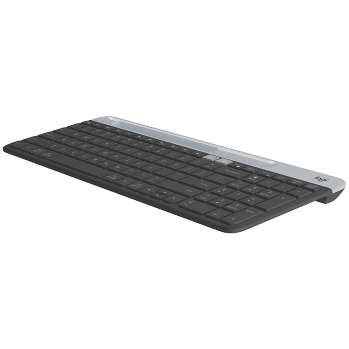 Logitech K580 Wireless Keyboard - Dual Modes Thin and Light Multi-device Keyboard with Phone Holder