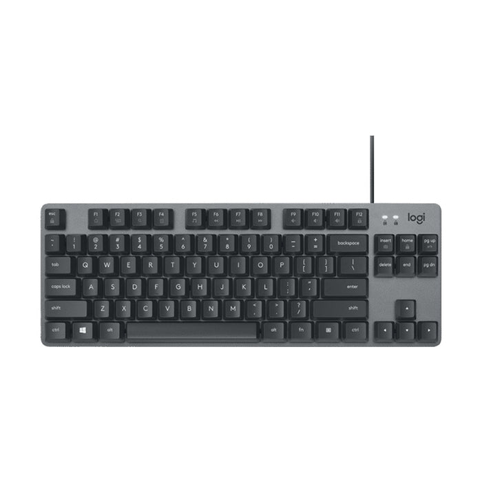 Logitech K835 Mini Mechanical Keyboard with Green Shaft - Wired Performance