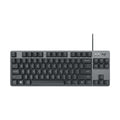 Logitech K835 Mini Mechanical Keyboard with Green Shaft - Wired Performance