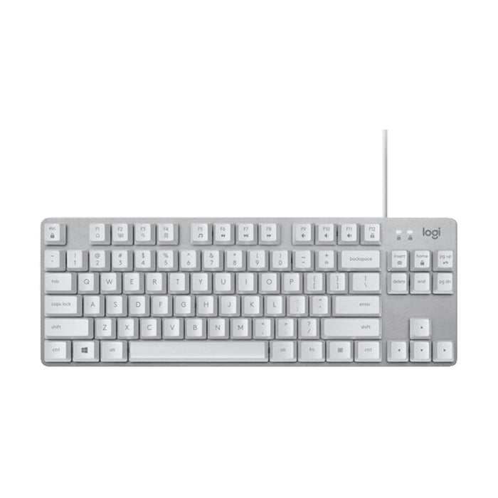 Logitech K835 Mini Mechanical Keyboard with Green Shaft - Wired Performance