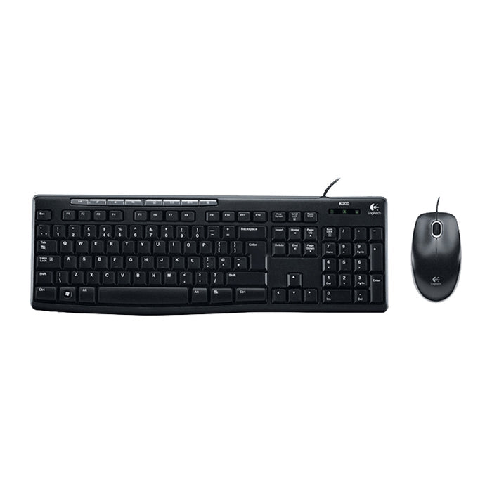 Logitech MK200 Keyboard Mouse Set for Enhanced Productivity