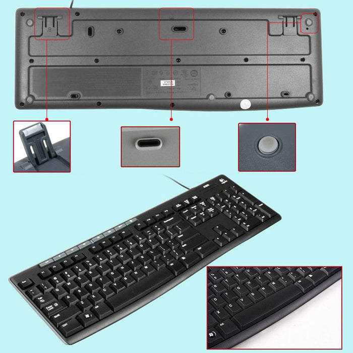 Logitech MK200 Keyboard Mouse Set for Enhanced Productivity