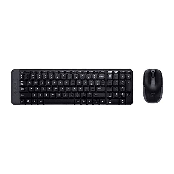 Logitech MK220 Wireless Keyboard and Mouse Set for Seamless Productivity