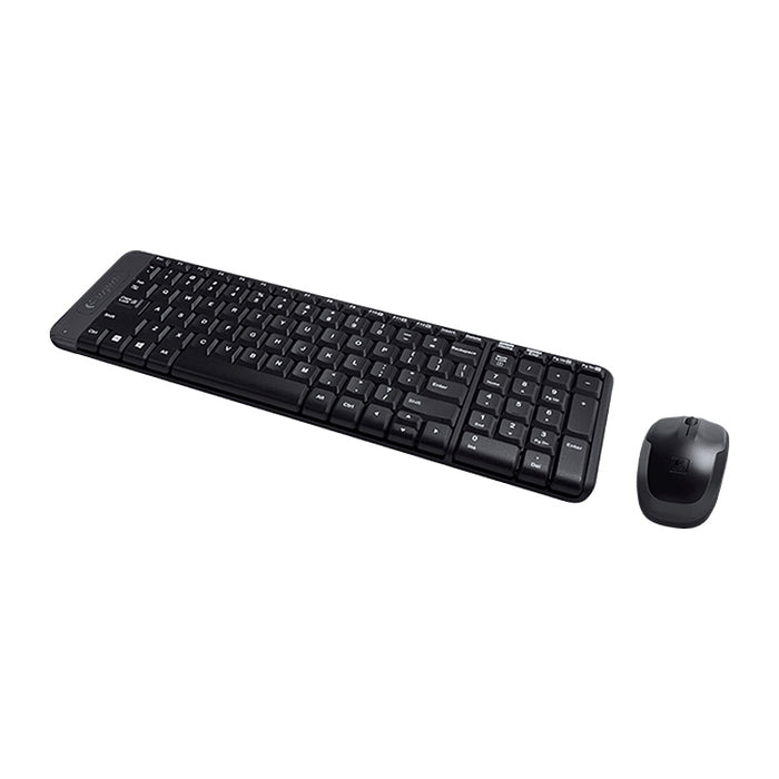 Logitech MK220 Wireless Keyboard and Mouse Set for Seamless Productivity