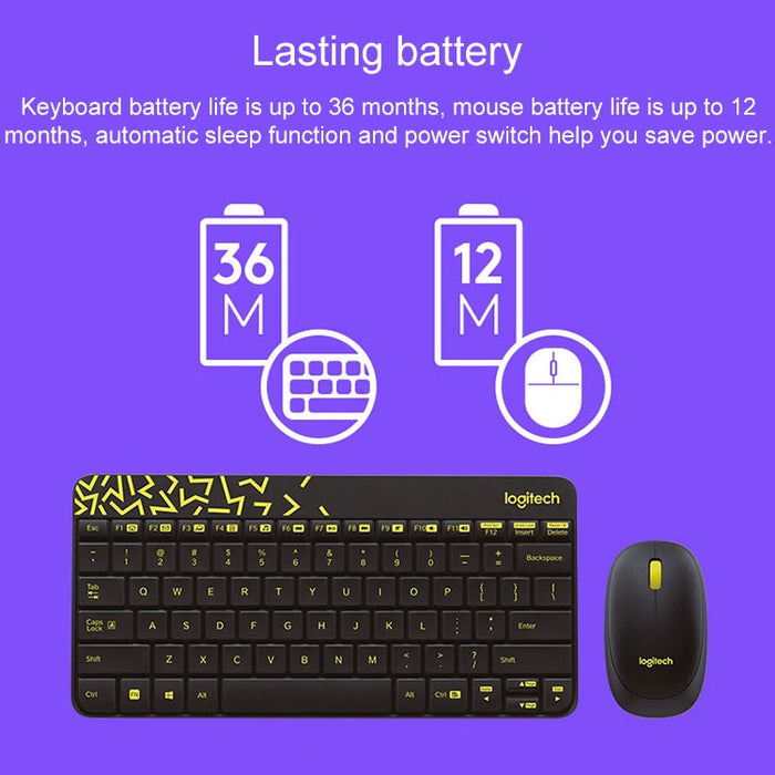 Logitech MK240 Keyboard Mouse Set for Enhanced Comfort and Productivity