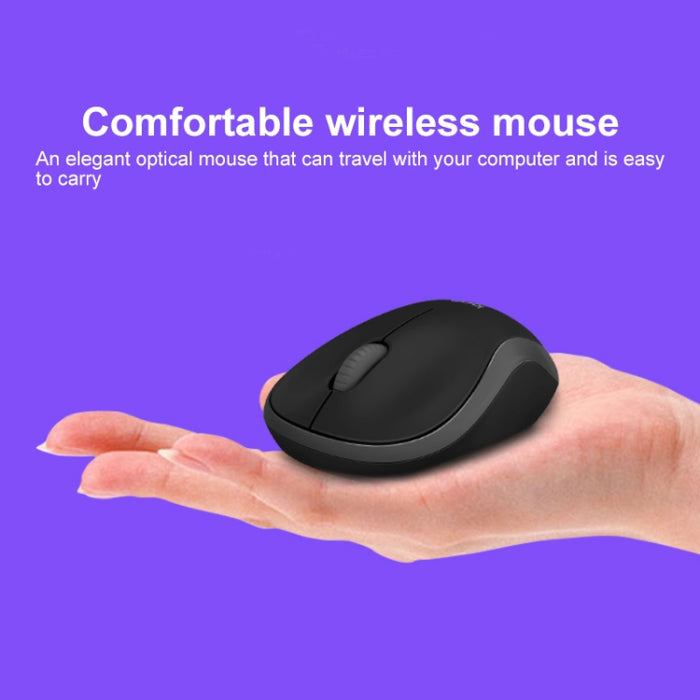 Logitech MK270 Wireless Keyboard Mouse Set - 2.4GHz Connectivity and Compact Design