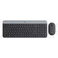 Logitech MK470 Wireless Keyboard Mouse Set for Quiet Productivity