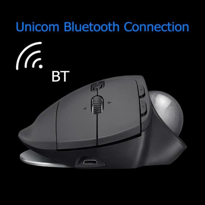 Logitech MX ERGO Trackball Mouse - 440DPI Bluetooth & Unifying Dual-mode Wireless Optical Mouse