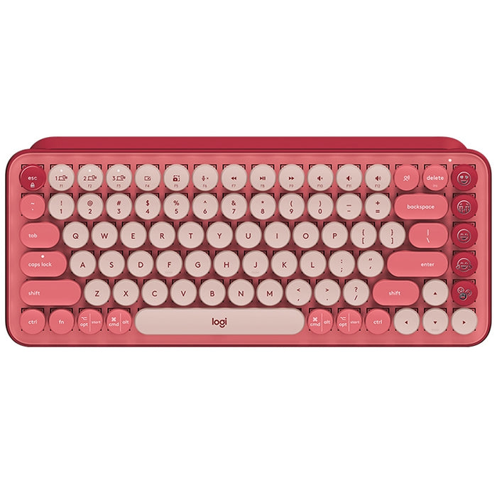Logitech POP KEYS Mechanical Keyboard - Round Button Bluetooth Design