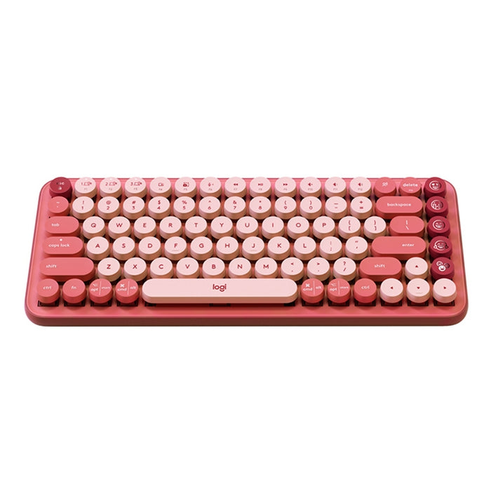 Logitech POP KEYS Mechanical Keyboard - Round Button Bluetooth Design