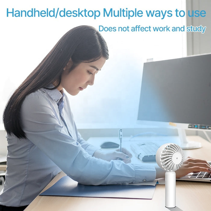 LYDARZ New Iced Semiconductor Cooling Fan – Desktop Handheld Fan for Summer - LYDARZ