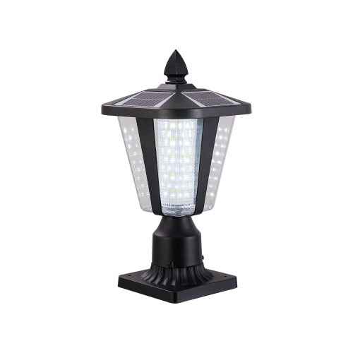 LYDARZ Solar Pillar Headlights With Dimmable LEDs 1-pack