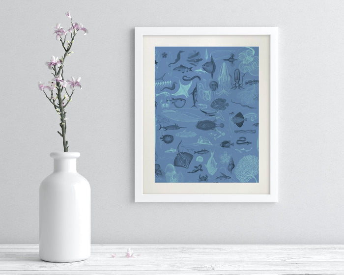 Marine Biology Museum Print Cognitive Surplus