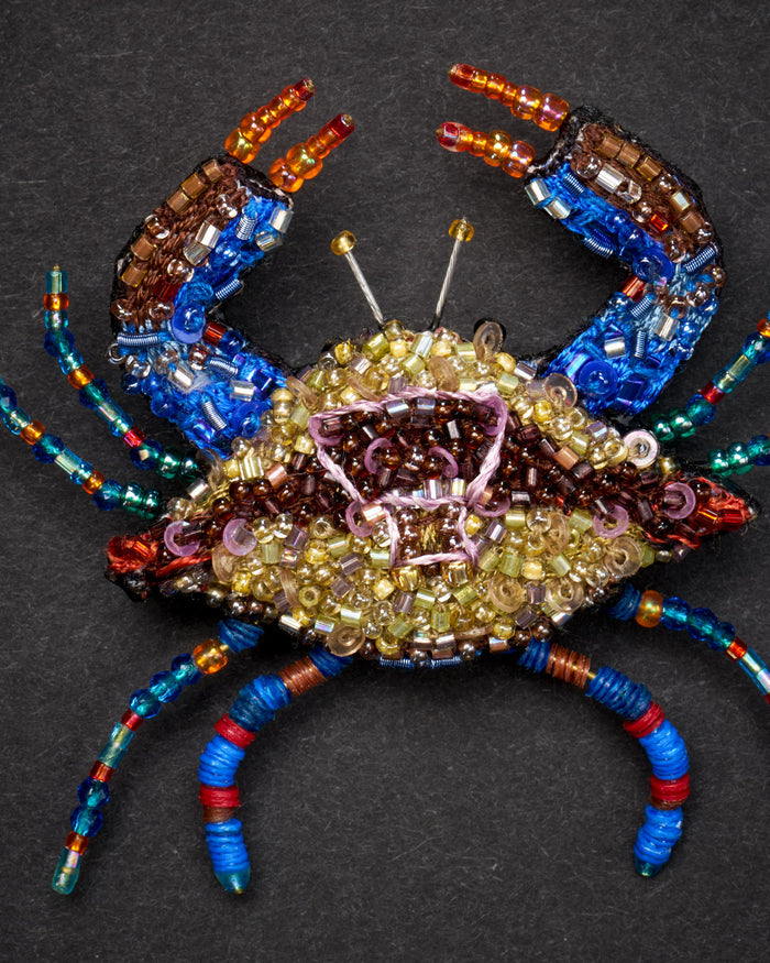 Maryland Crab Brooch Pin - Trovelore